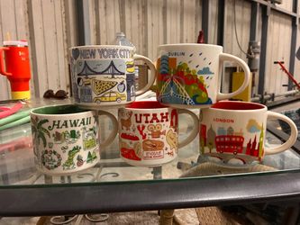 Starbucks state, city & country coffee mugs