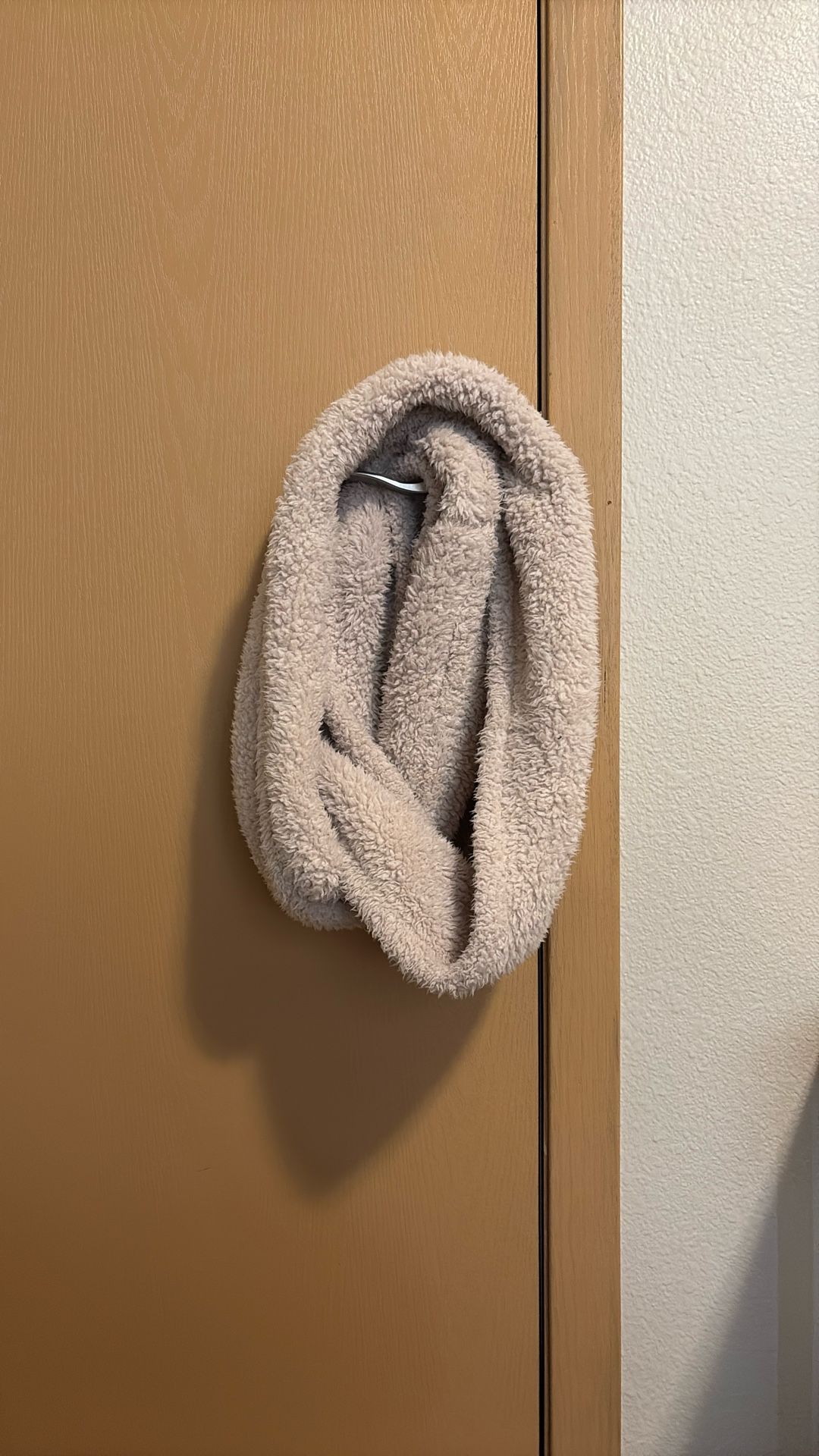 Beige Infinity Scarf
