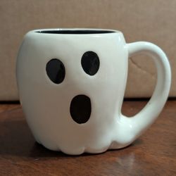 Holiday Home Spooky Ghost Ceramic Mug