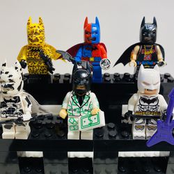 Funky Cute Batman Collectibles Custom Lego Minifigures Set