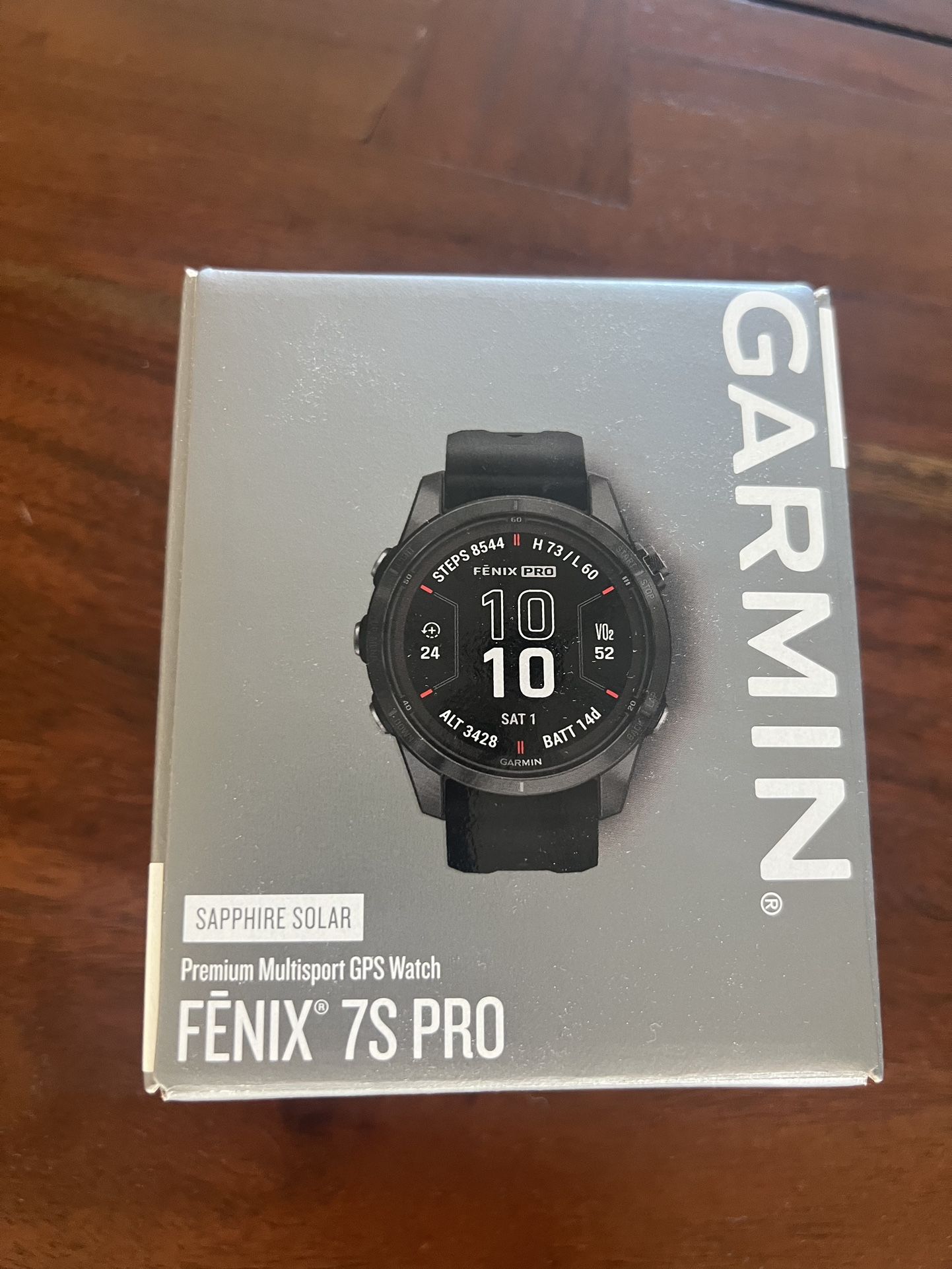 Garmin Fenix 7S Pro Sapphire Solar Watch