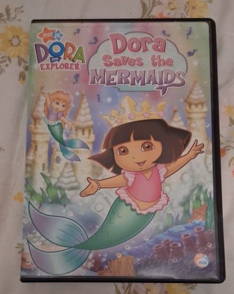 Dora Saves The Mermaids DVD In Excellent Condition 