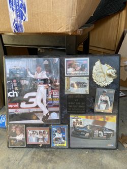 Dale Earnhardt Plack Trophy  Rememberance