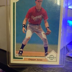 1991 Upper Deck #55 Chipper Jones