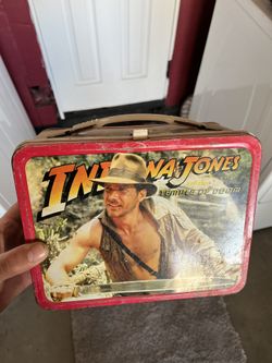 1984 Indiana Jones Lunchbox