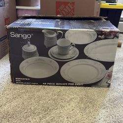 48 Piece Sango China Set