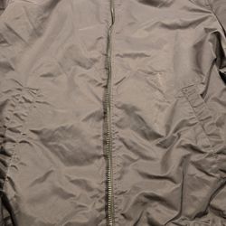 Grey Exterior Orange  Levi's Jacket Size Large