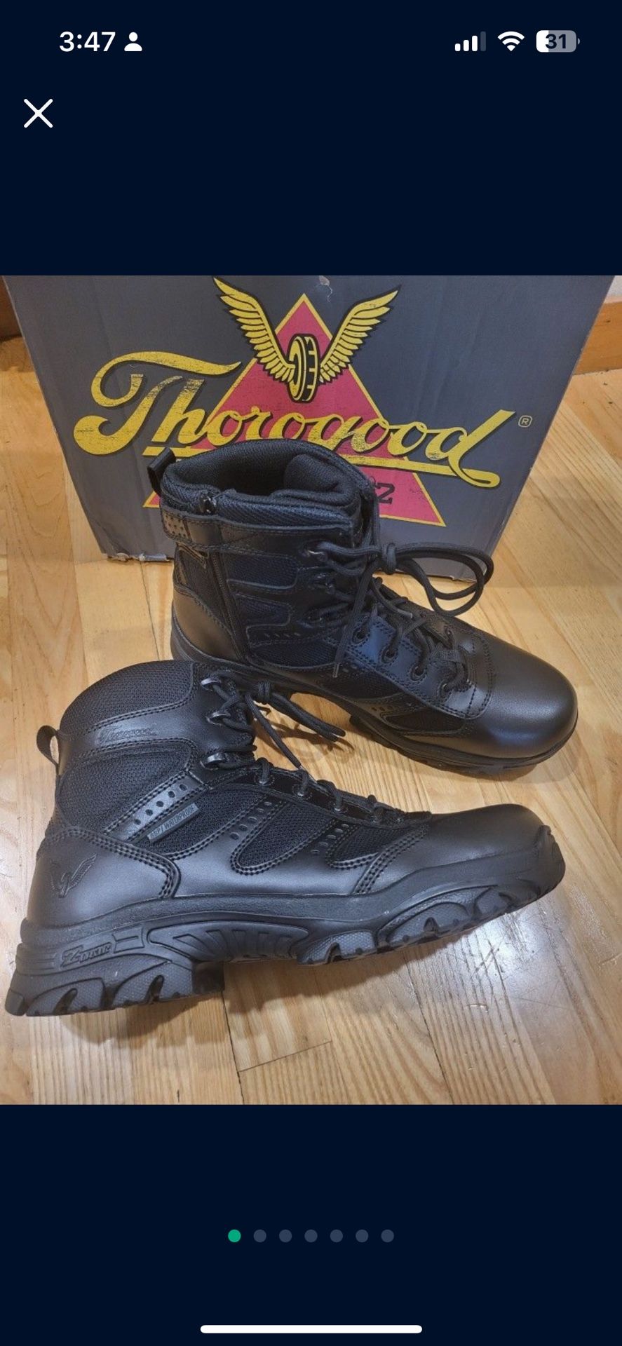 Thorogood Steel Toe Work Boots 