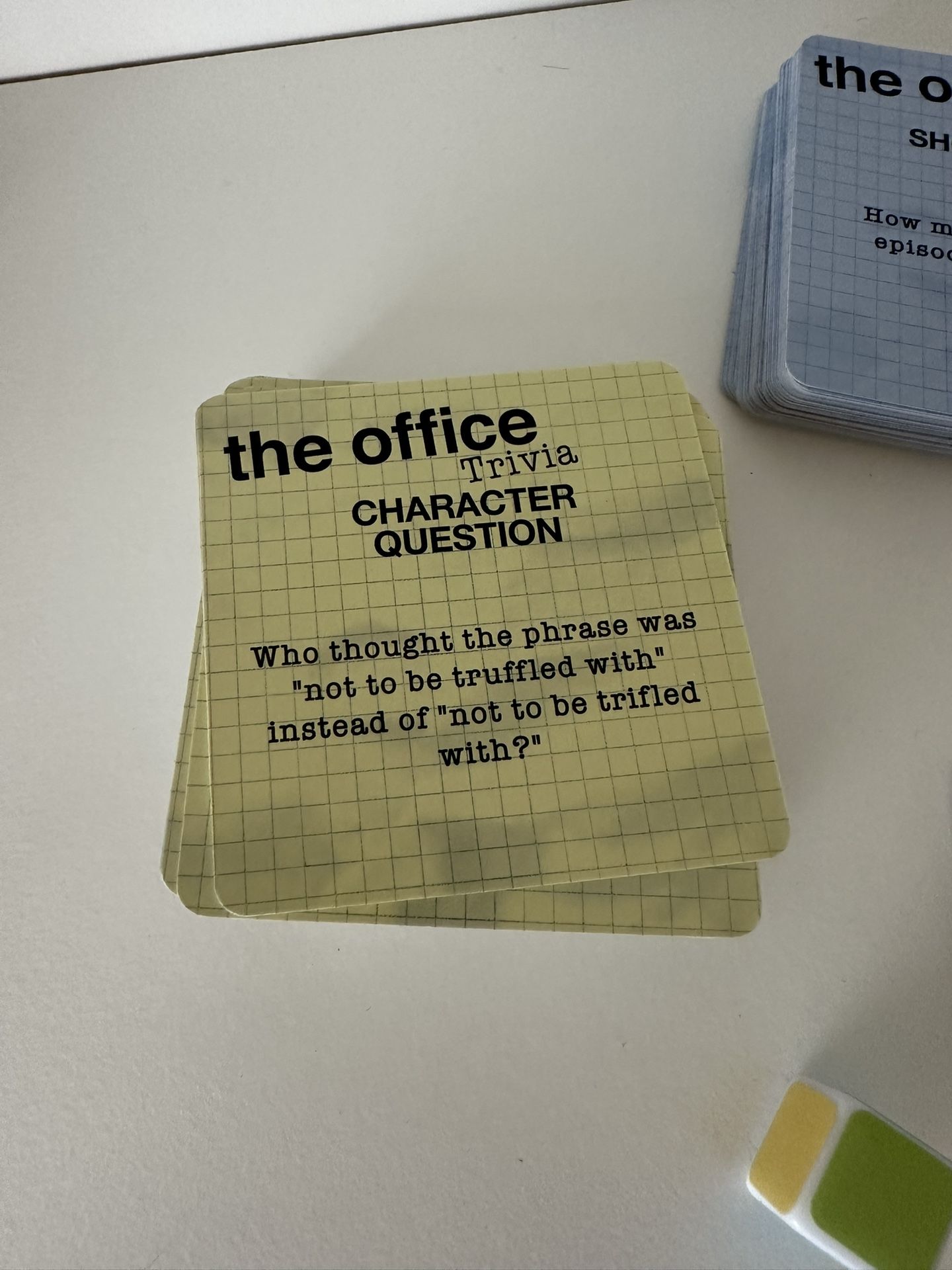 The Office Trivia Game
