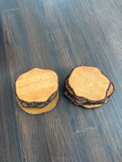 8 (12-13”in) wood center pieces