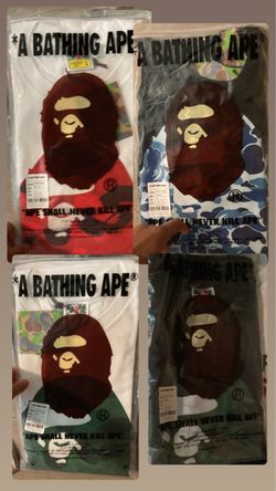 Bape tees 4 piece