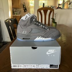 Jordan 5 Retro Wolf Grey (2026) Size 9