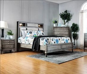 King Bed Frame With Mattress