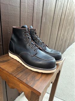 Red Wing 8849 Black Prairie Moc Toe SIZE 9.5D