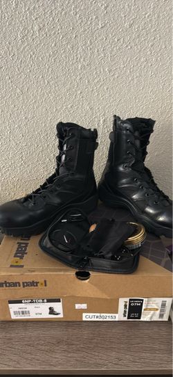 Urban Patrol Tactical Duty Boots Size 7M