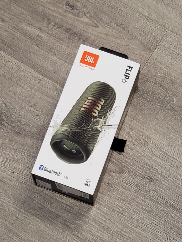 JBL Flip 6 Bluetooth Speaker - $1 Today Only