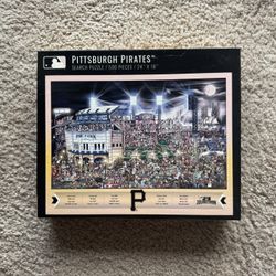 Pittsburgh Pirates 500-Piece Joe Journeyman Puzzle