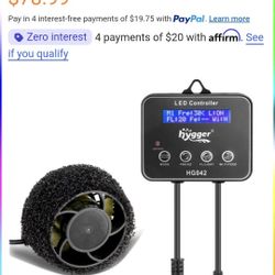 Aquarium Inverter Wave Maker Pump (3400GPH) - Grey - Hygger