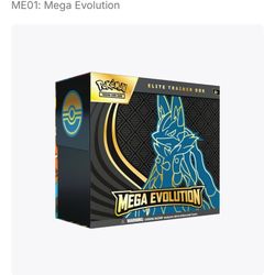 Mega Evolution Lucario ETB Sealed New 