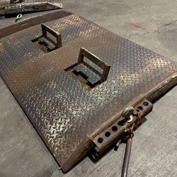 Steel Dock plate $250