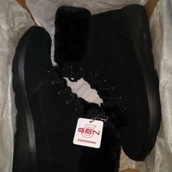 Brand New, Black, Size 8, Boots