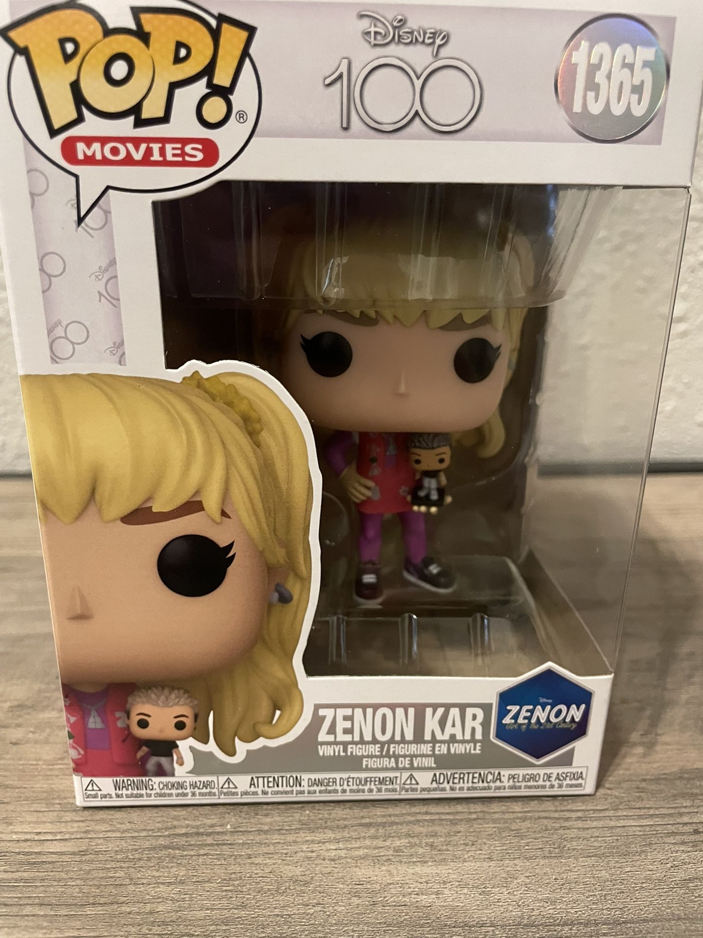 Funko Pop! Zenon Kar #1365 – Disney 100 Limited Edition Vinyl Figure | Zenon: Girl of the 21st Century Collectible