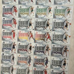 NBA TOPPS GENERATIONAL NOW TRADING CARD LOT