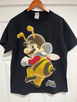 Mario galaxy vintage medium Nintendo gaming promo shirt