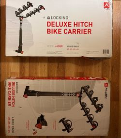 Deluxe hitch, bike carrier