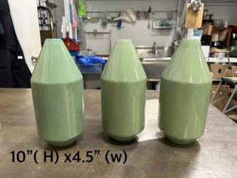 Green Mid Century Vases