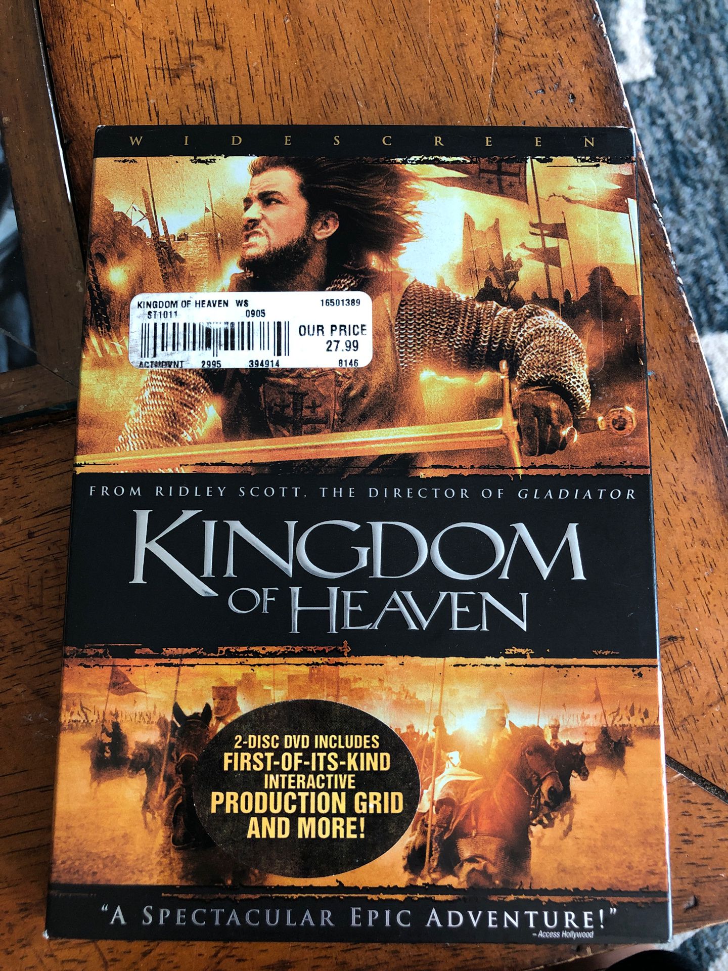Kingdom of Heaven DVD