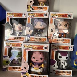 Dragon Ball Z Funko Pop Figures