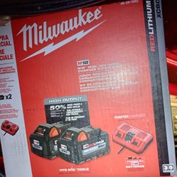 Milwaukee M18 Dual Bay Rapid Charger Starter Kit 
