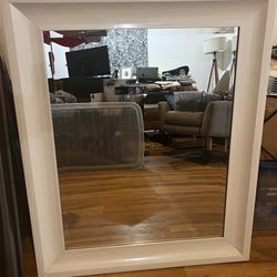 Mirror White - 29 X 35