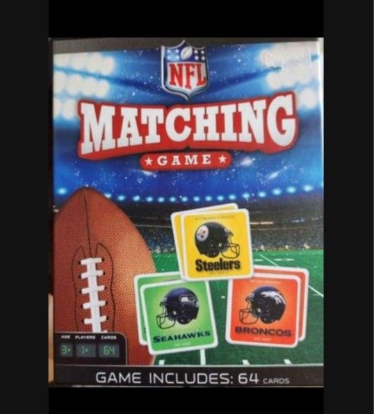Nfl Ftball Matching Game 
