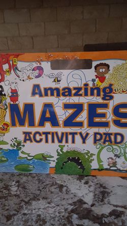 Kids activity pad. keep them entertained