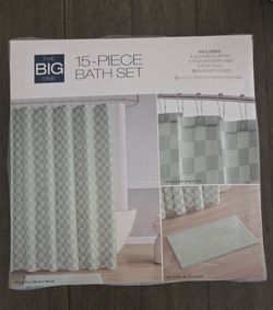 New-The Big One 15-Piece Bath Set