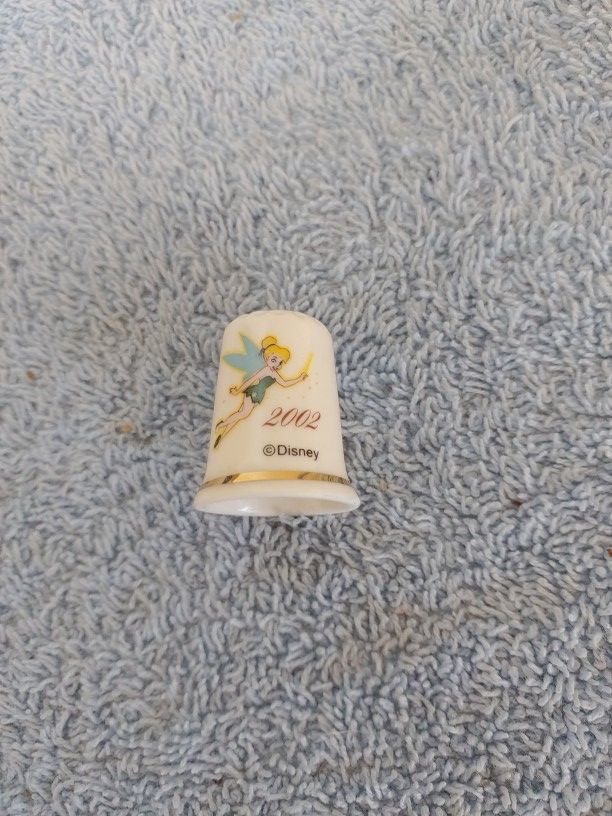2002 Disney Tinkerbell Bona China Thimble