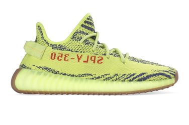YEEZY BOOST 350 V2 SEMI FROZEN YELLOW MENS 9 100% AUTHENTIC