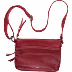The Sak Red reseda Leather Crossbody Bag
