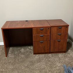 Desk & File drawer 