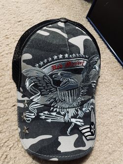 Vintage Urban Military Camo Trucker Hat