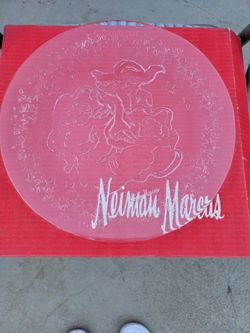 Neiman Marcus Christmas plate