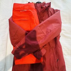 Columbia Omni tech Ski Jacket And Pants 