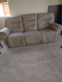 Recliner sides couch