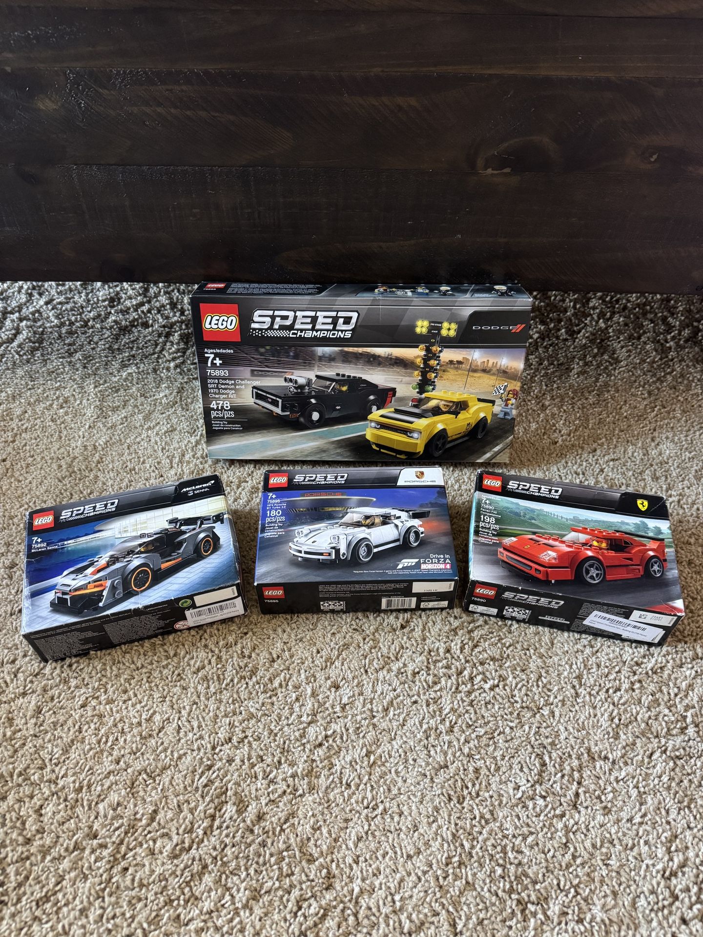 Brand New Retired Speed Champion Sets Bundle