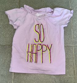4T So Happy Lavender Shirt