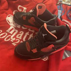 Authentic Jordan 4 Red Thunder 