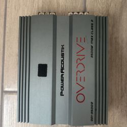Kenwood 10in Sub In Rhino Line Box Plus Overdrive Amp