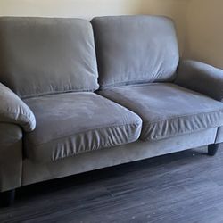 Gray Two Seat Couch
